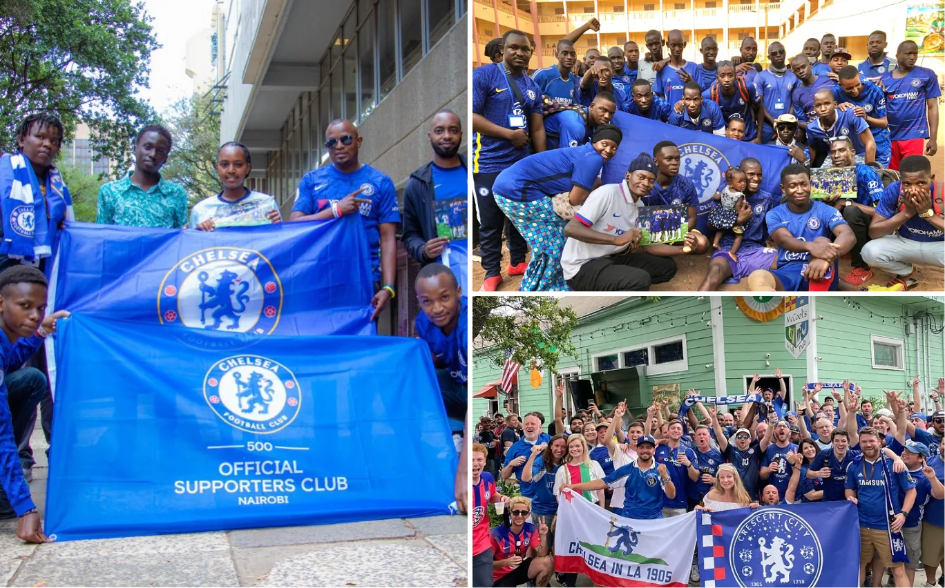 Official Chelsea FC supporters clubs in Nairobi, across Africa and in Los Angeles